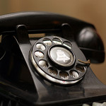 En gammal telefon